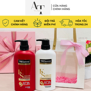Túi 2 Chai dầu gội + xả Tresemme Keratin Smoonth Thái Lan chính hãng.
