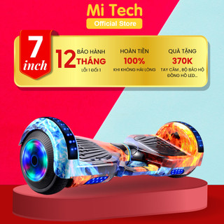 Xe Cân Bằng Điện Mitech 6.5 inch 8inch 10inch xe điện cân bằng 7 inch 2 bánh kết nối Bluetooth