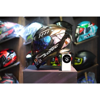 Mũ bảo hiểm Fullface Royal M138 Honda Sonic đen 2