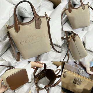 Túi C0ach Hanna Bucket đơn giản