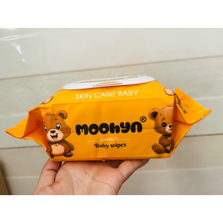1 thùng 30 gói khăn ướt moohyn gấu 600g