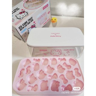 Khuôn làm đá viên CHEFMADE silione tạo hình HELLO KITTY đáng yêu tiện lợi