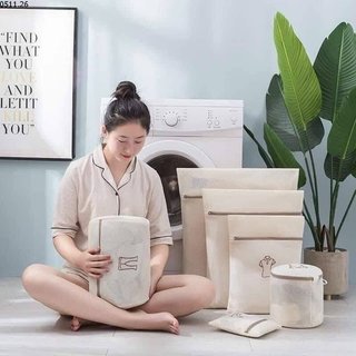 SET TÚI LƯỚI GIẶT ĐỒ 6 MÓN 3 LỚP CAO CẤP