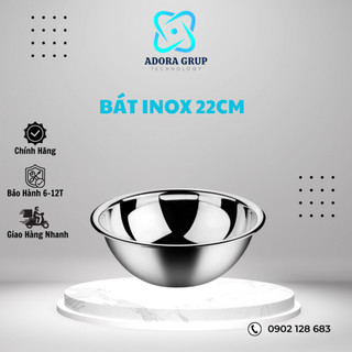 Bát inox dành cho spa size 22cm