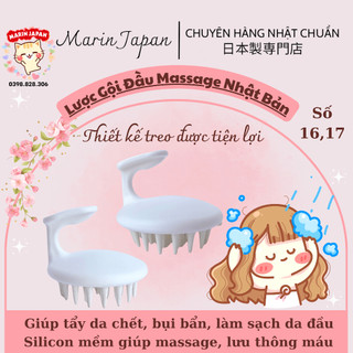 Dụng Cụ Dùng Để Gãi Đầu Khi Gội Đầu Số 16, 17 - Thiết Kế Treo Được Tiện Lợi Hàng Nội Địa Nhật Bản