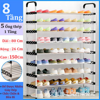 Kệ để giày dép 80cm, giá đựng giày dép đa năng thông minh lắp ráp, kệ giày dép, giá kệ để giày dép 6,7,8,10 dài 80cm