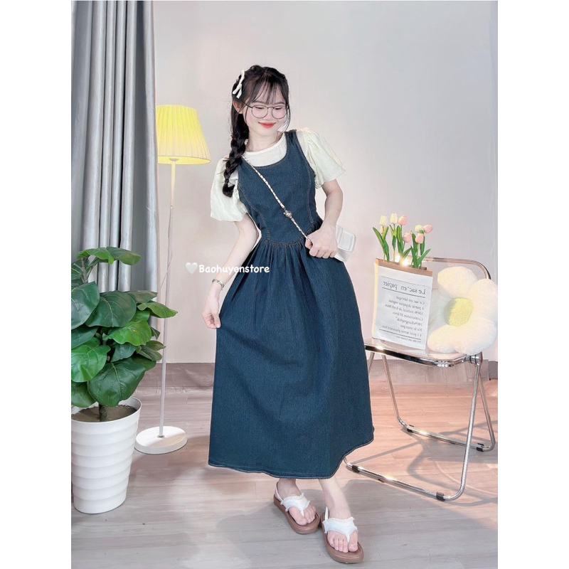Set yếm jean [ảnh chính chủ]