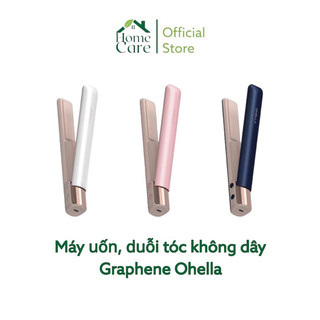Máy uốn, duỗi tóc không dây Graphene Ohella