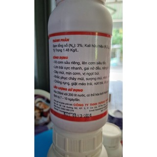 phân bón PROFARM - L30 ( hỗ trợ lên cơm 500ml= 400l