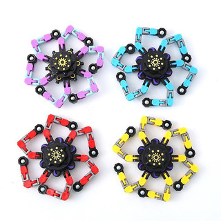 Đồ chơi con quay spinner robot biến hình thông minh từ