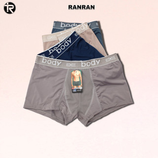 Quần Xịp Nam Body Boxer Vải Thun Lạnh Pha Lụa Siêu Mát - Sịp Đùi Body Silver 802L