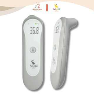Nhiệt kế hồng ngoại Moaz BéBé MB024 đa năng cho bé, dụng cụ đo nhiệt độ trán đo tai - Monnie Kids