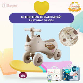 Xe tê giác chòi chân quà tặng Gooby