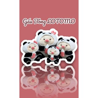 Gấu bông heo gấu trúc cực kì cute, heo mũ trúc. gấu bông lotomo