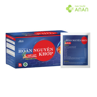 Hoàn Nguyên Khớp - Hộp 20 gói tăng lưu thông khí huyết, mạnh gân cốt, giảm mỏi khớp