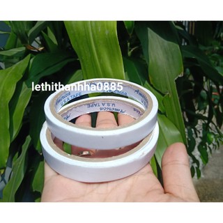 Băng keo 2 mặt các size 1.2f , 2.4f