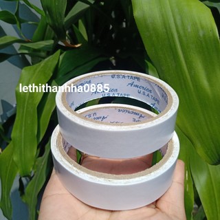 BĂNG KEO 2 MẶT CÁC SIZE 1.2F (1.2cm), 2.4F (2.4cm)