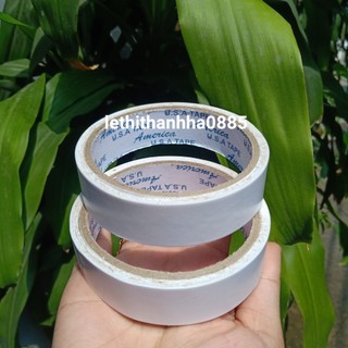 BĂNG KEO 2 MẶT CÁC SIZE 1.2F (1.2cm), 2.4F (2.4cm)