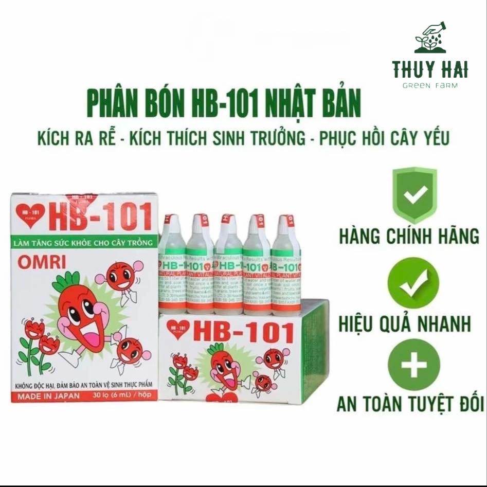 Siêu kích rễ và phục hồi cây suy HB-101 Nhật Bản 6ml
