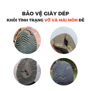 Dán đế giày chống trượt, miếng cao su chống mòn khổ 30x40cm
