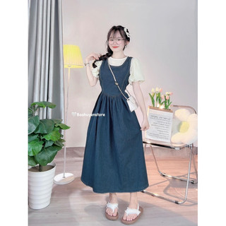 Set yếm jean [ảnh chính chủ]