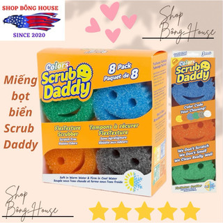 Miếng rửa chén scrub daddy bọt biển được ưa chuộng nhất tại mỹ