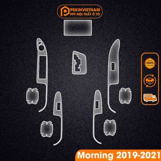Dán PPF nội thất ô tô Kia Morning 2019-2021 chống xước, che mờ vết xước (T-Home&More)