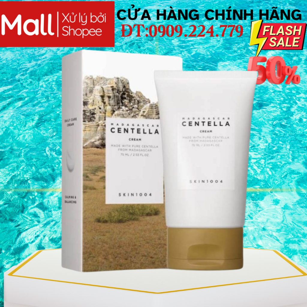 KEM DƯỠNG CENTELLA 75ml Rau Má Skin1004 Madagascar giúp phục hồi da, giảm mụn , giảm thâm mụn | BigBuy360 - bigbuy360.vn