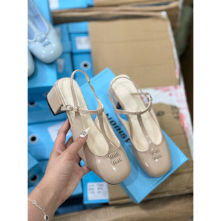 F068# Giày miumiu búp bê Fullbox