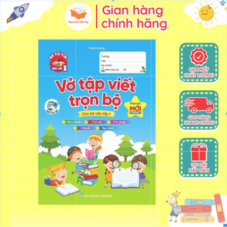 Sách - Vở Tập Viết Trọn Bộ Cho Bé Vào Lớp 1 - Phiên Bản 5 Trong 1