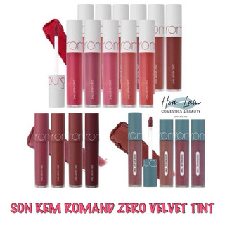 [AUTH 100%][MÀU 01-30] SON ROMAND ZERO VELVET TINT