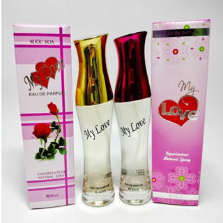 Nước hoa My Love 35ml (màu hồng)