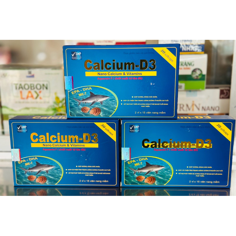 Calcium D3 Nano Vitamin giúp xương răng chắc khoẻ