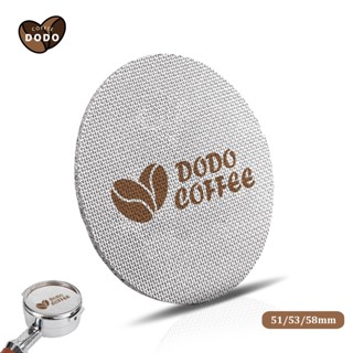 Lưới lọc cà phê inox 51mm 53mm 58mm Puck screen cho máy pha cà phê Tấm lưới lọc cafe espresso thép không gỉ DODO