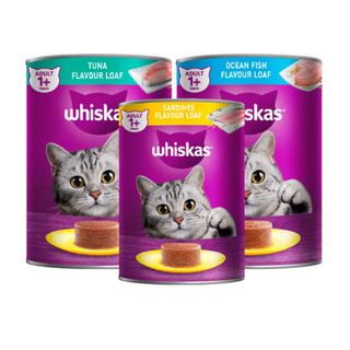 1 thùng pate Whiskas lon 400gr cho mèo (24 lon)