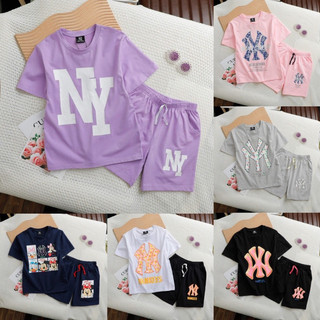 Bộ thời trang bé gái và mẹ JaMiKids, set bộ đồ bé gái size đại và mẹ chất cotton 4 chiều cao cấp mềm mát 23-60kg