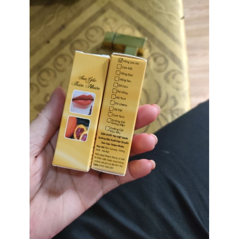 Son gấc màu hồng đào sx Việt Nam . chính hãng