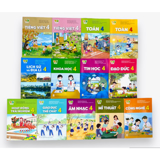 Sách - bộ sách giáo khoa + sách bài tập lớp 4 - chương trình kết nối tri thức với cuộc sống