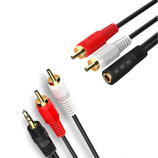 Jack 3.5 Ra Hoa Sen AV/RCA Cao Cấp