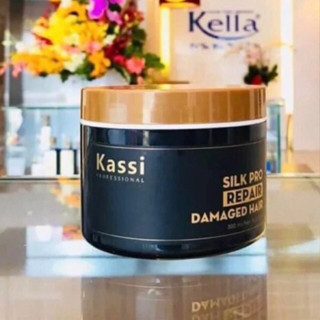 hấp kassi silkpro 300ml phục hồi tóc khô sơ giúp tóc mềm mượt