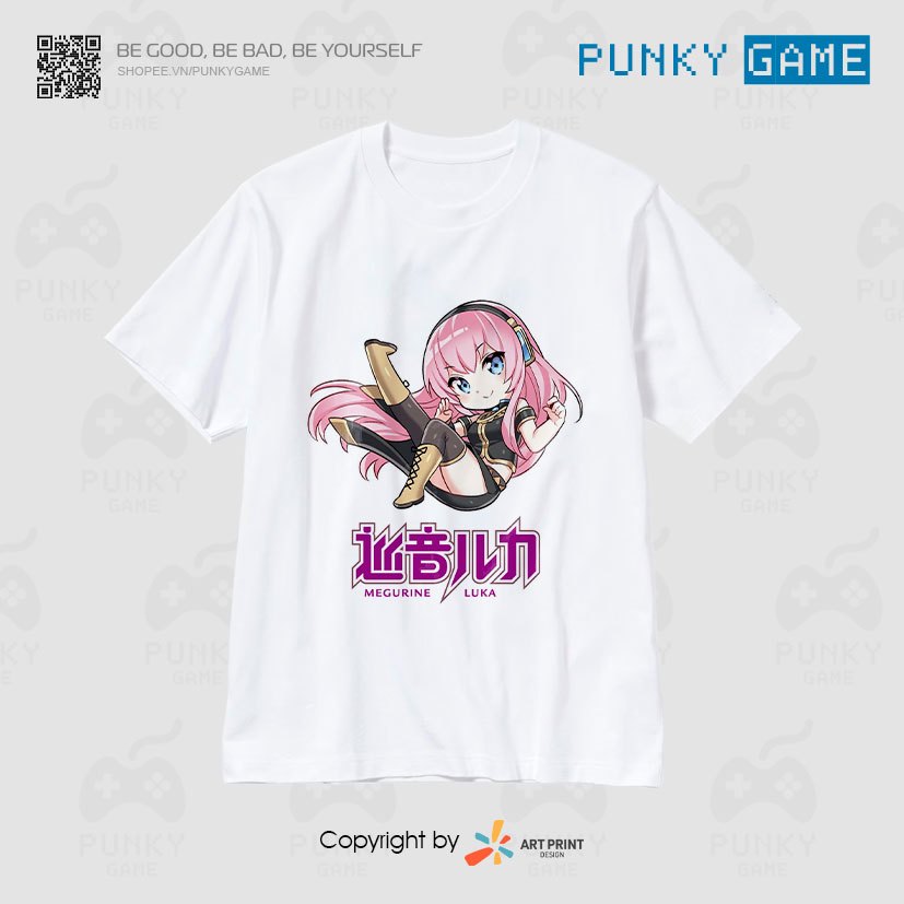 Áo thun VOCALOID Luka Chibi ngắn tay