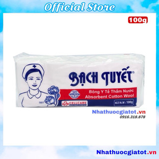 Bông gòn y tế bạch tuyết, bông thấm nước nhiều kích cỡ