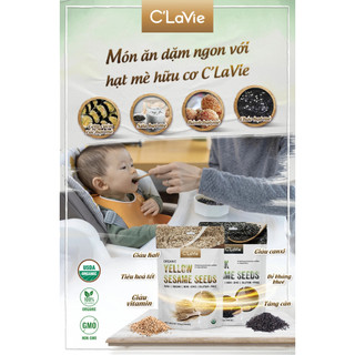 Vừng đen/vừng vàng hữu cơ C'LAVIE - Date: 8/2024 - Nhà Hữu Cơ
