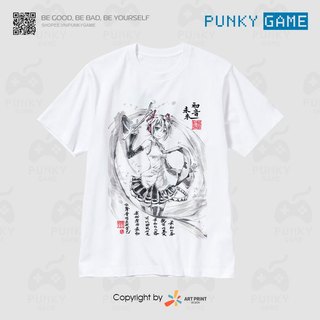 Áo thun vocaloid hatsune miku black art ngắn tay