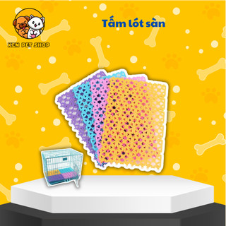 Tấm Lót Chuồng Chó Mèo Lót Sàn Nhựa Lót Chỗ Đi Vệ Sinh Cho Chó Mèo Thú Cưng Ken Pet Shop