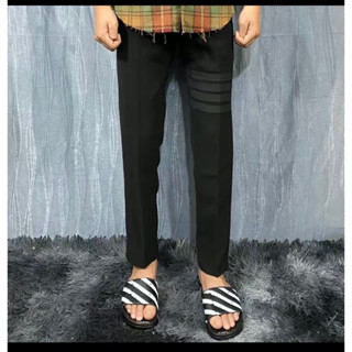 quần tây âu 4 xọc đen cao cấp phom đứng dáng cực đẹp cho nam