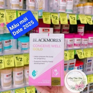 Bổ trứng Blackmores Conceive Well Gold 56v