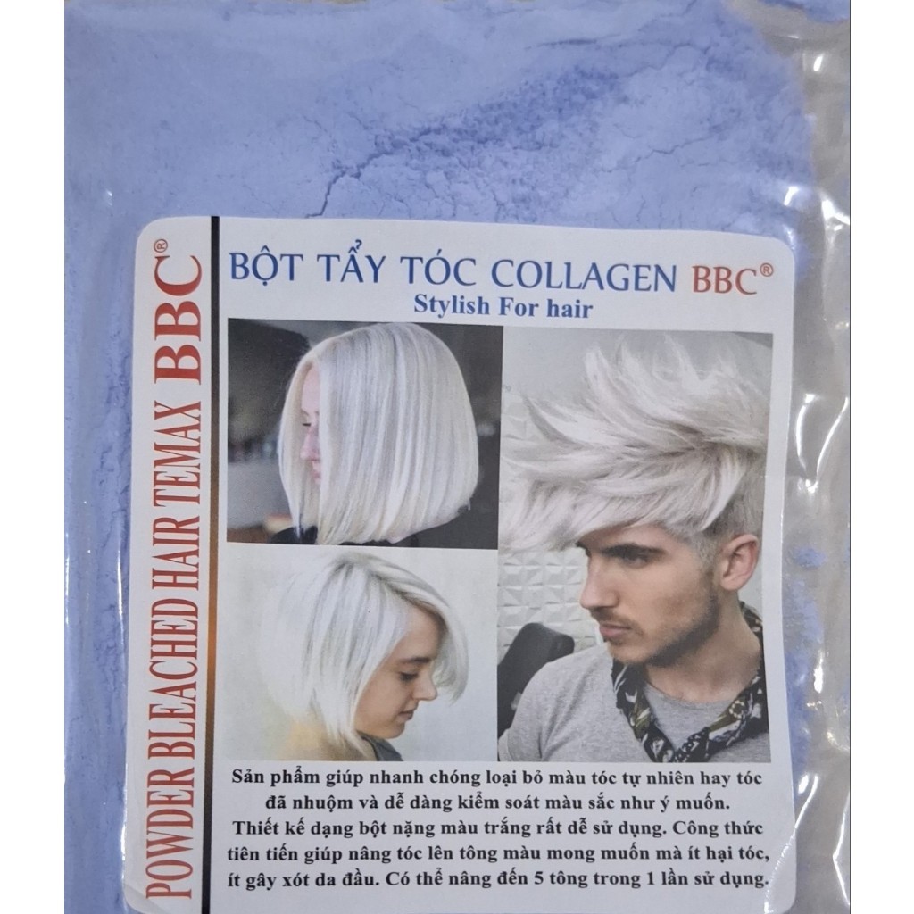 Bột tẩy tóc Collagen BBC 100g
