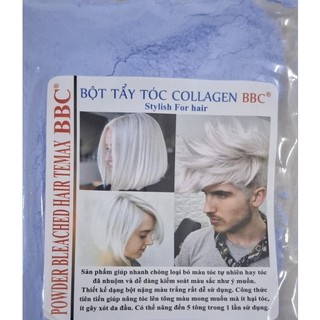 Bột tẩy tóc collagen bbc 100g