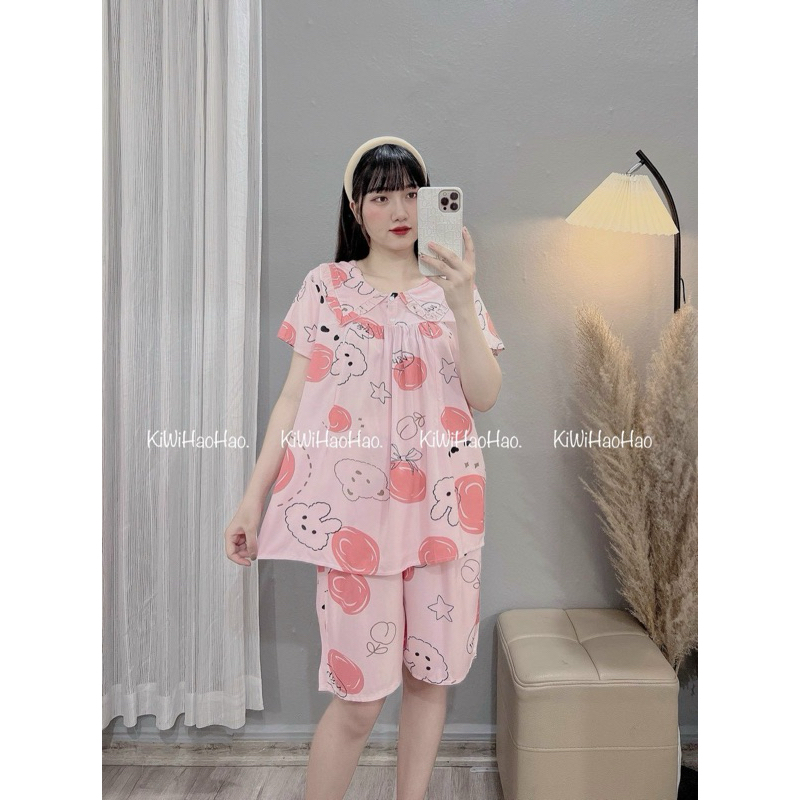 Bộ lanh thái bầu siêu mát